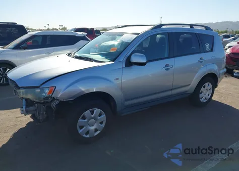 2011 Mitsubishi Outlander Es from USA, damaged, VIN JA4AS2AW7BU018286